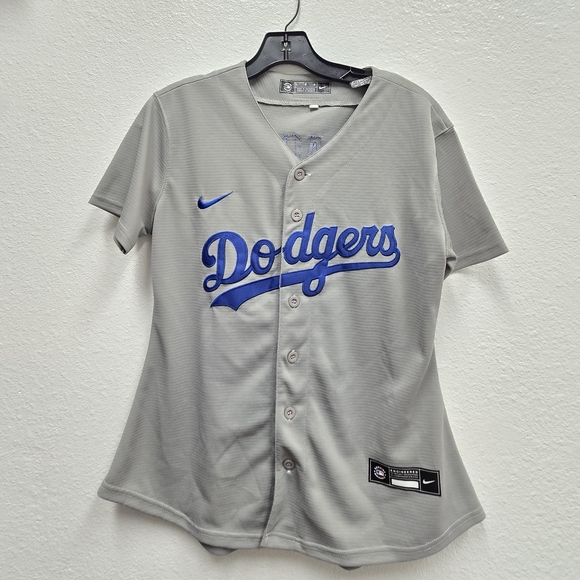 Corey Seager #5 Dodgers Nike Gray World Series 2020 ChampionshipMen's Jersey